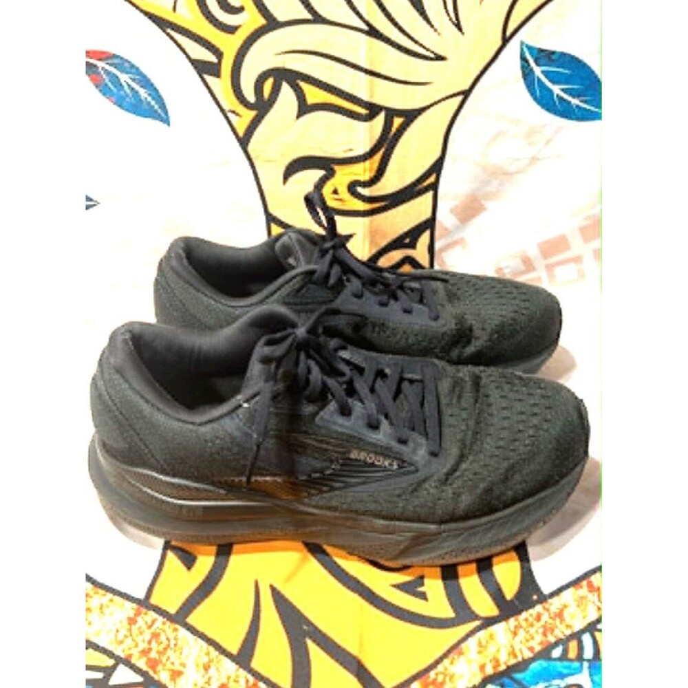 Brooks Adrenaline GTS 24 Women’s Running Shoes Black Size 10 Medium